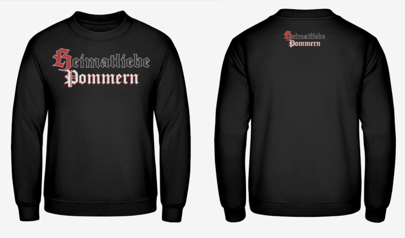 Heimatliebe Pommern Pullover
