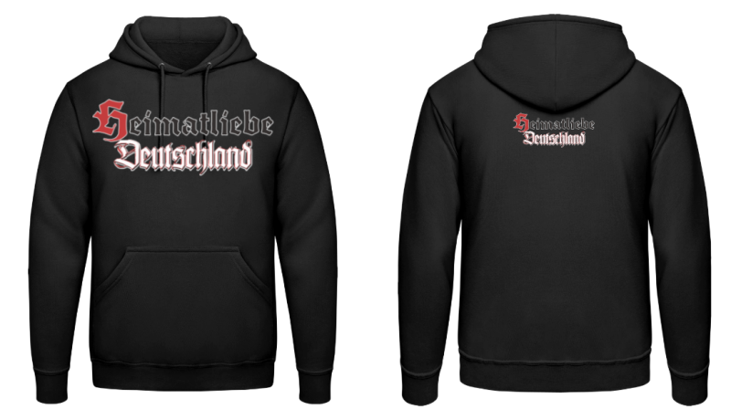 Heimatliebe Deutschland Kapuzenpullover