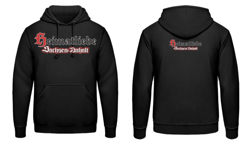 Heimatliebe Sachsen-Anhalt Kapuzenpullover