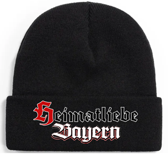 Heimatliebe Bayern Wintermütze