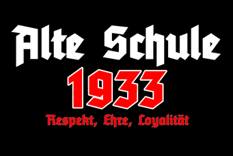 Alte Schule 1933 Blechschild