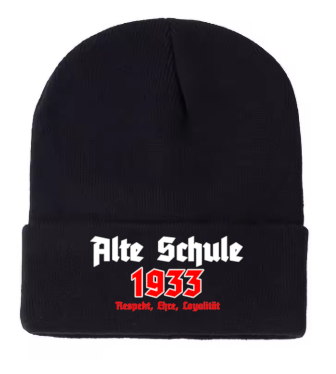 Alte Schule 1933 Wintermütze