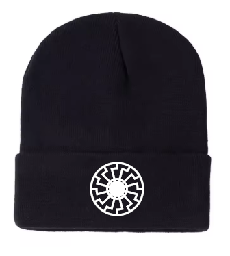 Schwarze Sonne Wintermütze