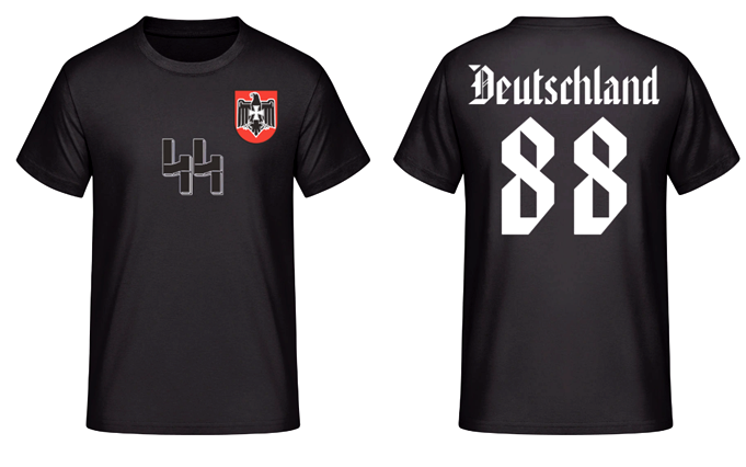 44 88 Deutschland WM 1938 T-Shirt