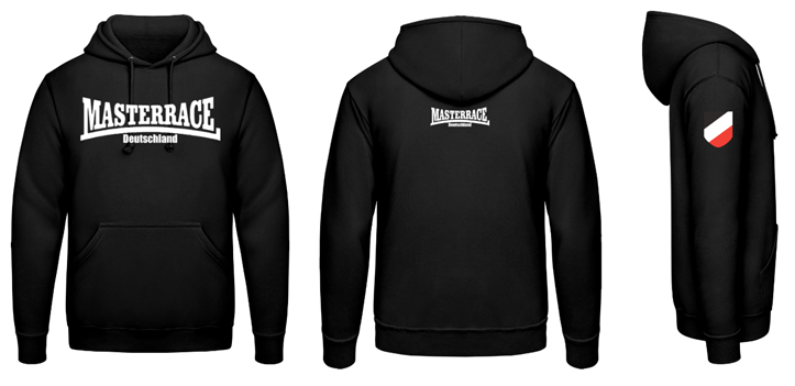 Masterrace Deutschland Kapuzenpullover