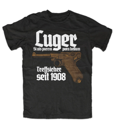 P08 Luger Treffsicher seit 1908 T-Shirt