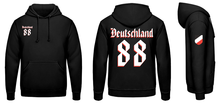 Deutschland 88 Kapuzenpullover