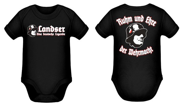 Landser eine deutsche Legende Ruhm und Ehre der Wehrmacht Baby Body