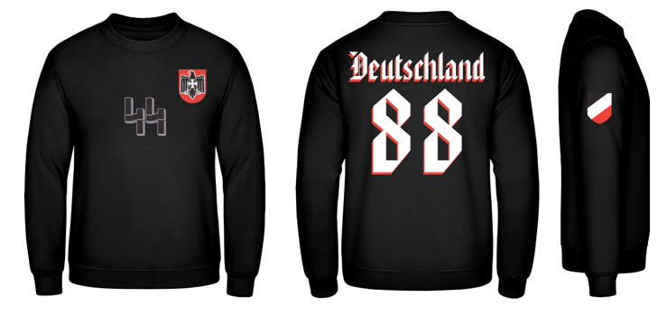 44 88 Deutschland Pullover