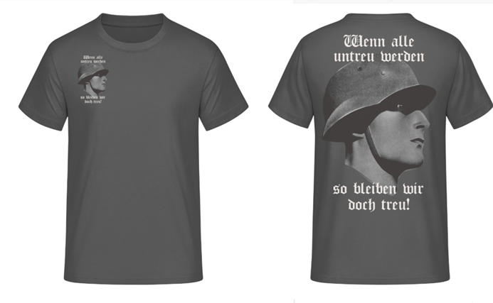 Wenn alle untreu werden so bleiben wir doch treu T-Shirt Größe M