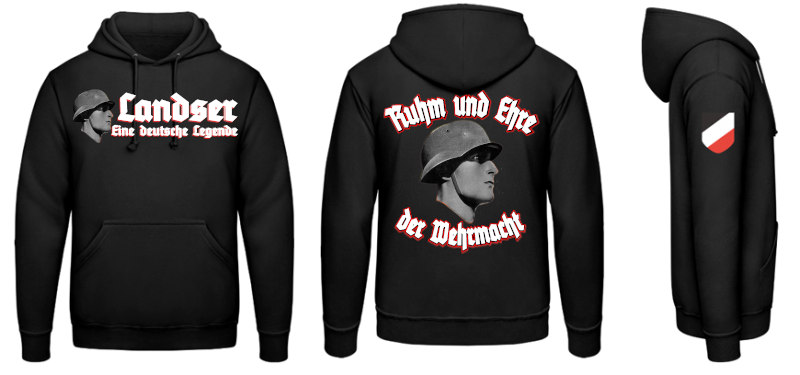Landser eine deutsche Legende Ruhm und Ehre der Wehrmacht Pullover