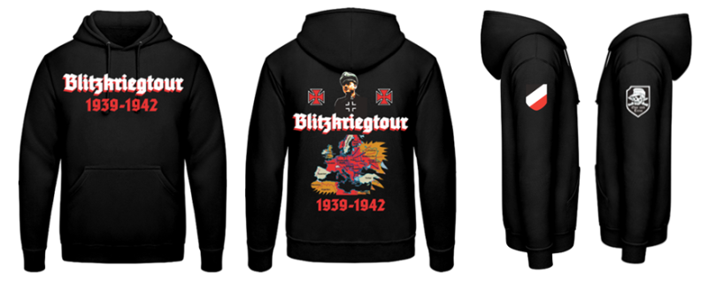 Blitzkriegtour 1939-1942 Kapuzenpullover