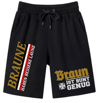 Braun ist bunt genug Kurze Hose