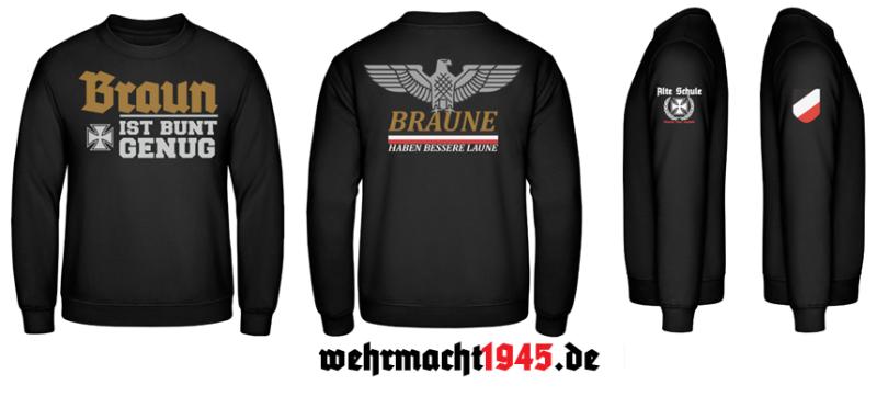 Braun ist bunt genug Pullover