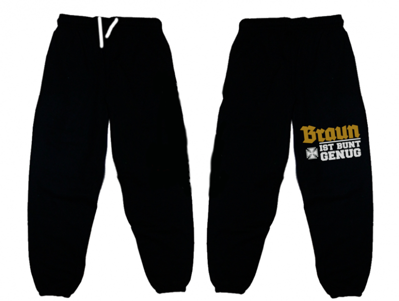 Braun ist bunt genug Jogginghose
