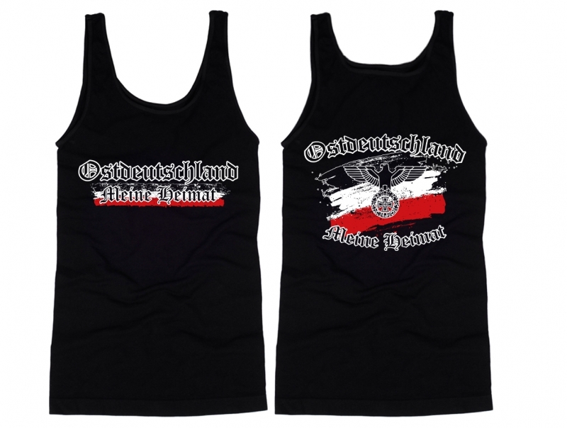 Ostdeutschland Meine Heimat Muskelshirt