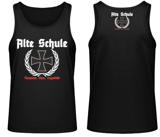 Alte Schule Eisernes Kreuz Muskelshirt