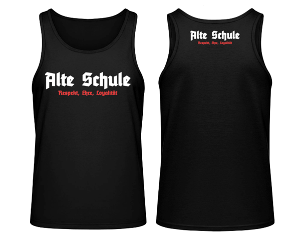 Alte Schule Respekt Ehre Loyalität Muskelshirt