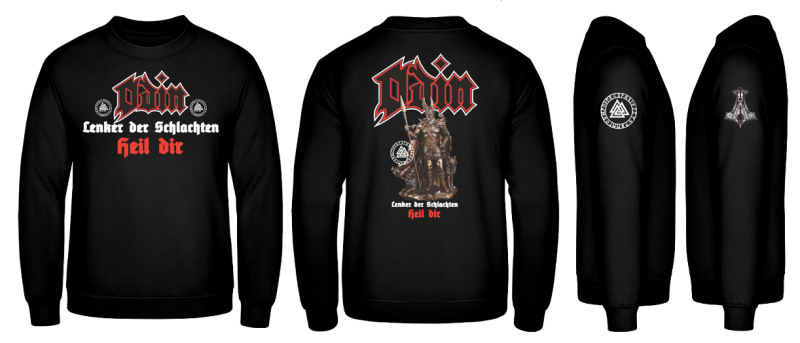 Odin Lenker der Schlachten Pullover