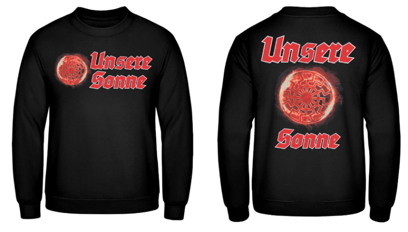 Unsere Sonne schwarze Sonne Pullover