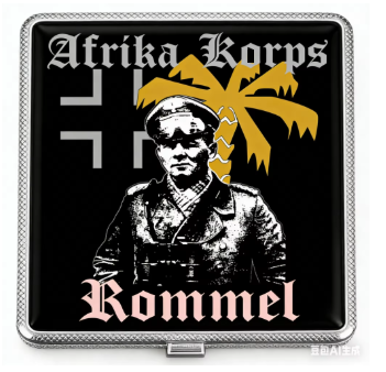 Afrika Korps Erwin Rommel Zigarettenetui
