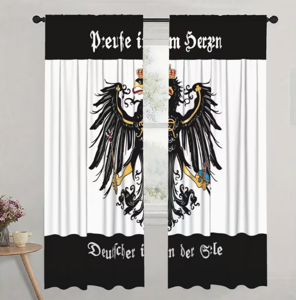 Preußen im Herzen Deutscher in der Seele Gardinen