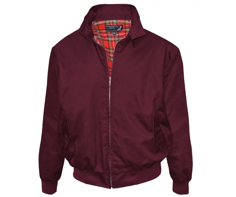Harrington Jacke Burgundy