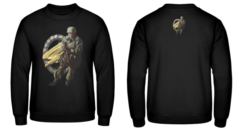Fallschirmjäger Abzeichen Pullover