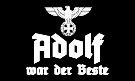 Adolf war der Beste 80 Aufkleber