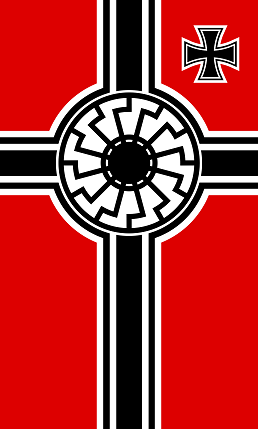 Schwarze Sonne Reichskriegsflagge Duftbaum