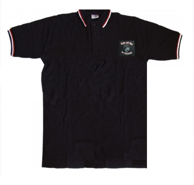 Landser Ruhm und Ehre der Wehrmacht Aufnäher Poloshirt