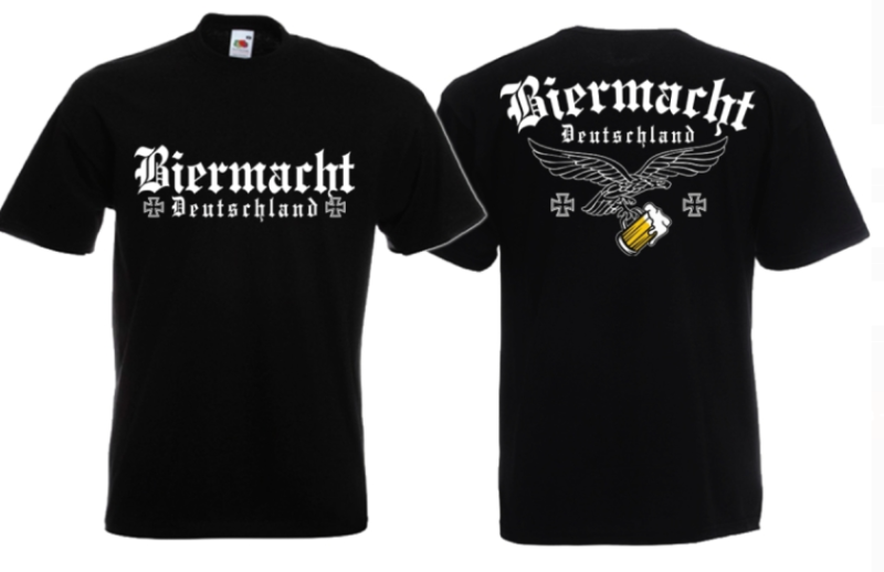 Biermacht Deutschland T-Shirt Größe M
