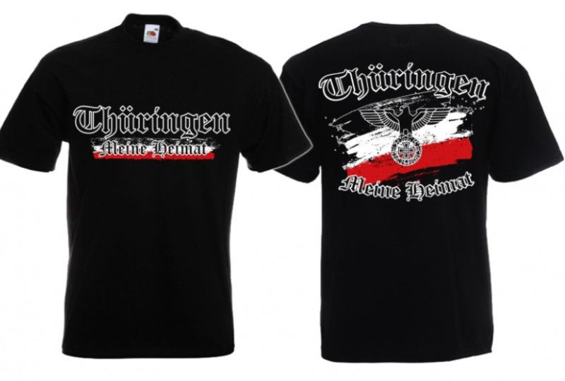 Thüringen Meine Heimat Reichsadler T-Shirt Größe XXL und 3XL