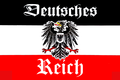 Schwarz Weiss Rot Deutsches Reich Fußmatte/Badmatte