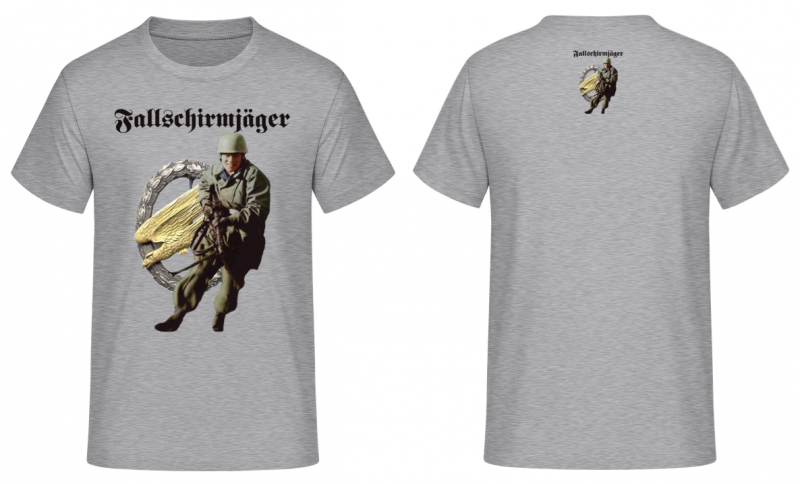 Fallschirmjäger Fallmesser Luftwaffe Flieger-Kappmesser Kreta T-Shirt#33427
