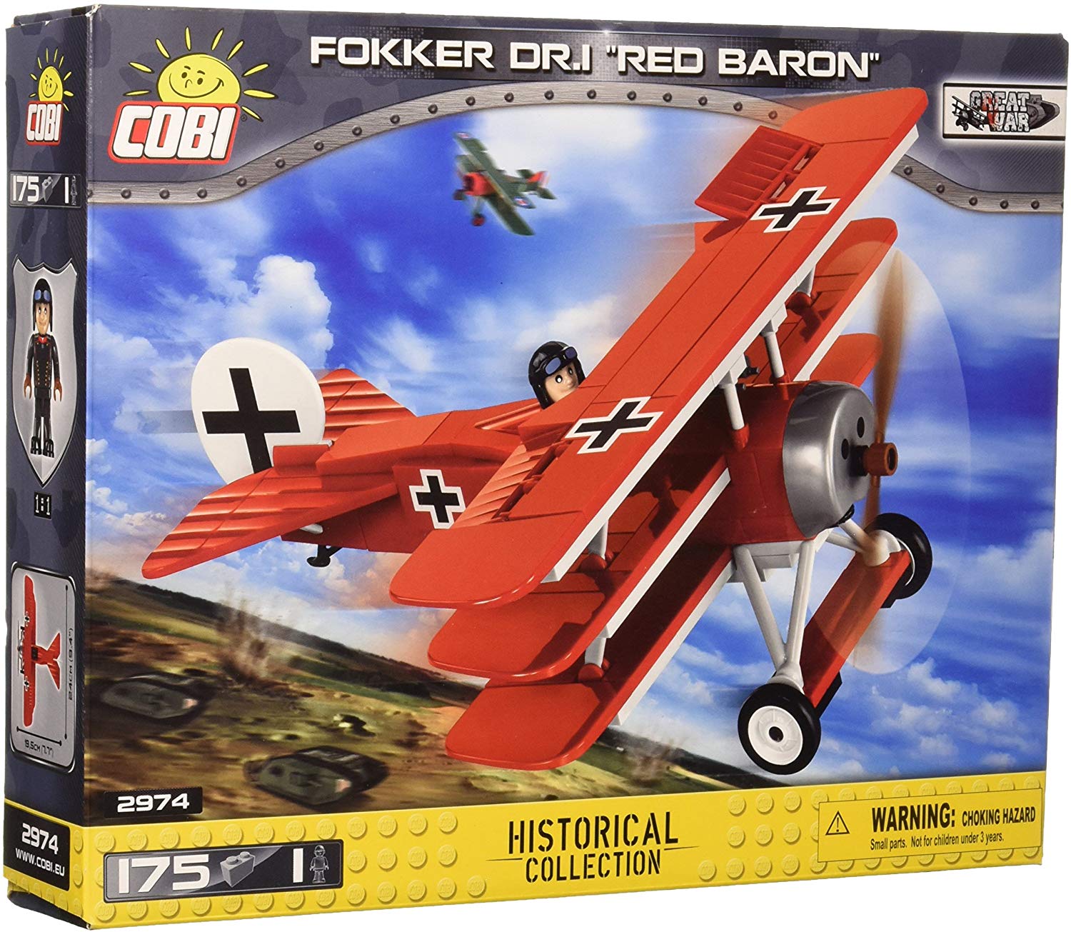 Cobi 2974 - Der Rote Baron Richthofen(Nur noch wenige da