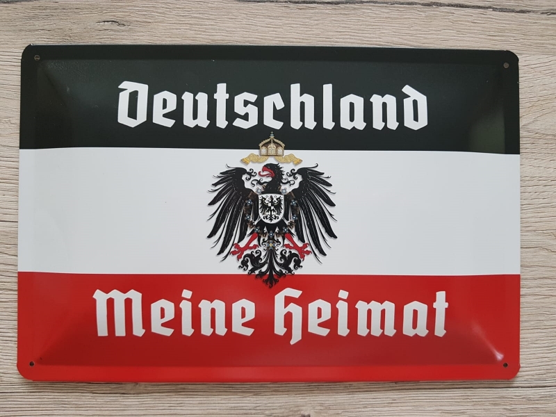 Deutschland - Meine Heimat - Blechschild II