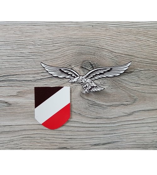 Wehrmacht Helmabzeichen für die Luftwaffe
