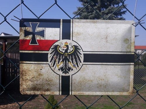 Reichskriegsflagge - Blechschild II