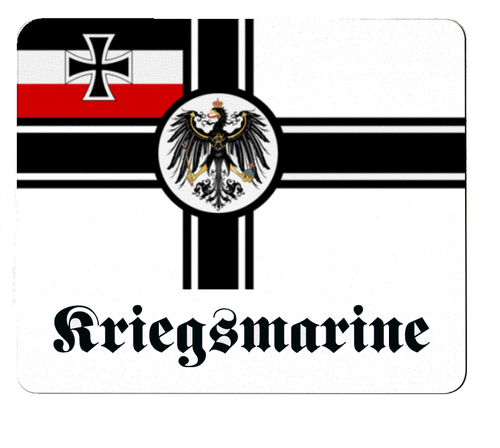 Reichskriegsflagge Deutsches Reich Kriegsmarine Mousepad