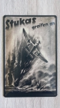 Stukas greifen an ! - Blechschild