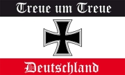 Treue um Treue Deutschland - Fahne/Flagge 150x90 cm