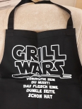 Grill WARS - Grillschürze/Kochschürze