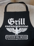 Grill Oberkommando - Grillschürze/Kochschürze