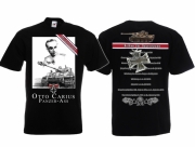 Panzer-As Otto Carius - T-Shirt schwarz