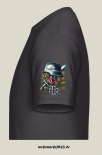 Wehrmacht Stahlhelm - T-Shirt Ärmeldruck