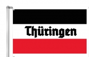 Thüringen - Schwarz/Weiss/Rot - Fahne 150x90 cm