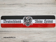 Deutschland - Meine Heimat - Blechschild