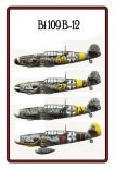 Me 109 - Blechschild