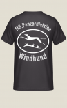 116.Panzerdivision Windhund - T-Shirt Rückendruck